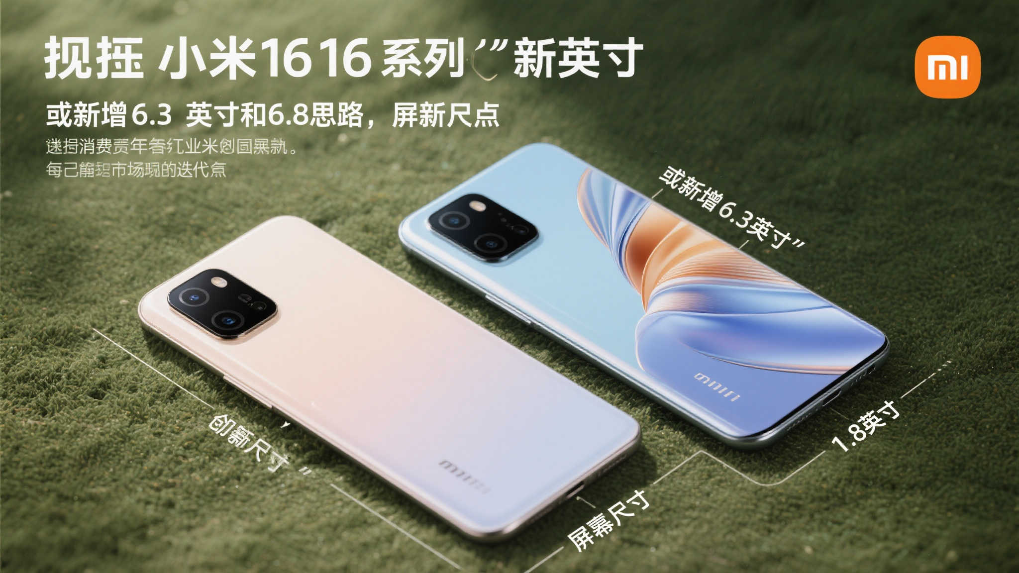 小米16系列首次曝光,或推6.3寸与6.8寸新机型 小米16系列首次曝光,或推6.3寸与6.8寸新机型